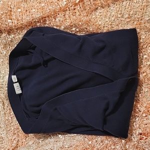 Gap Light Cardigan, size small, and navy blue